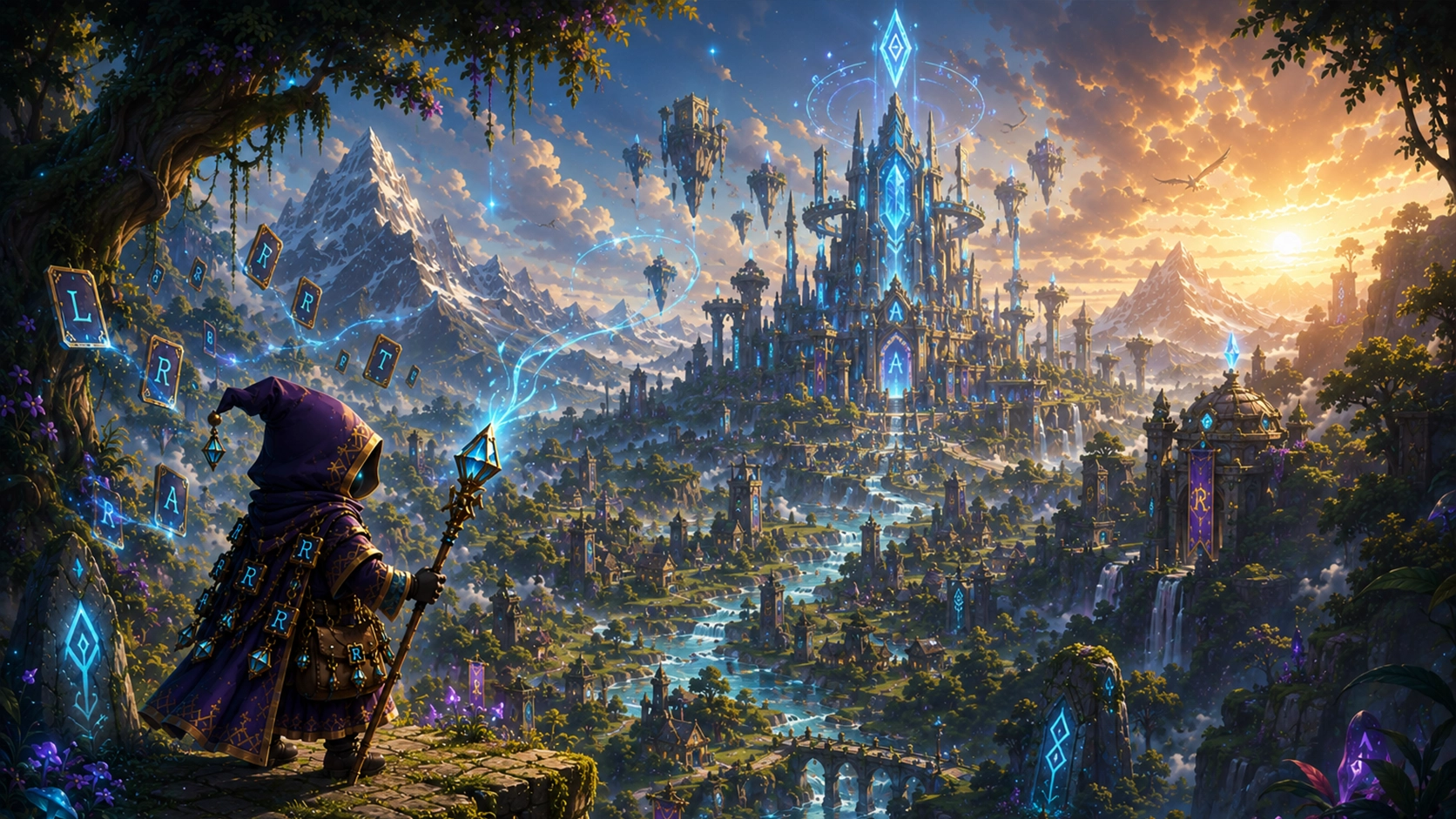 Rune Citadel in the world of Spellvale